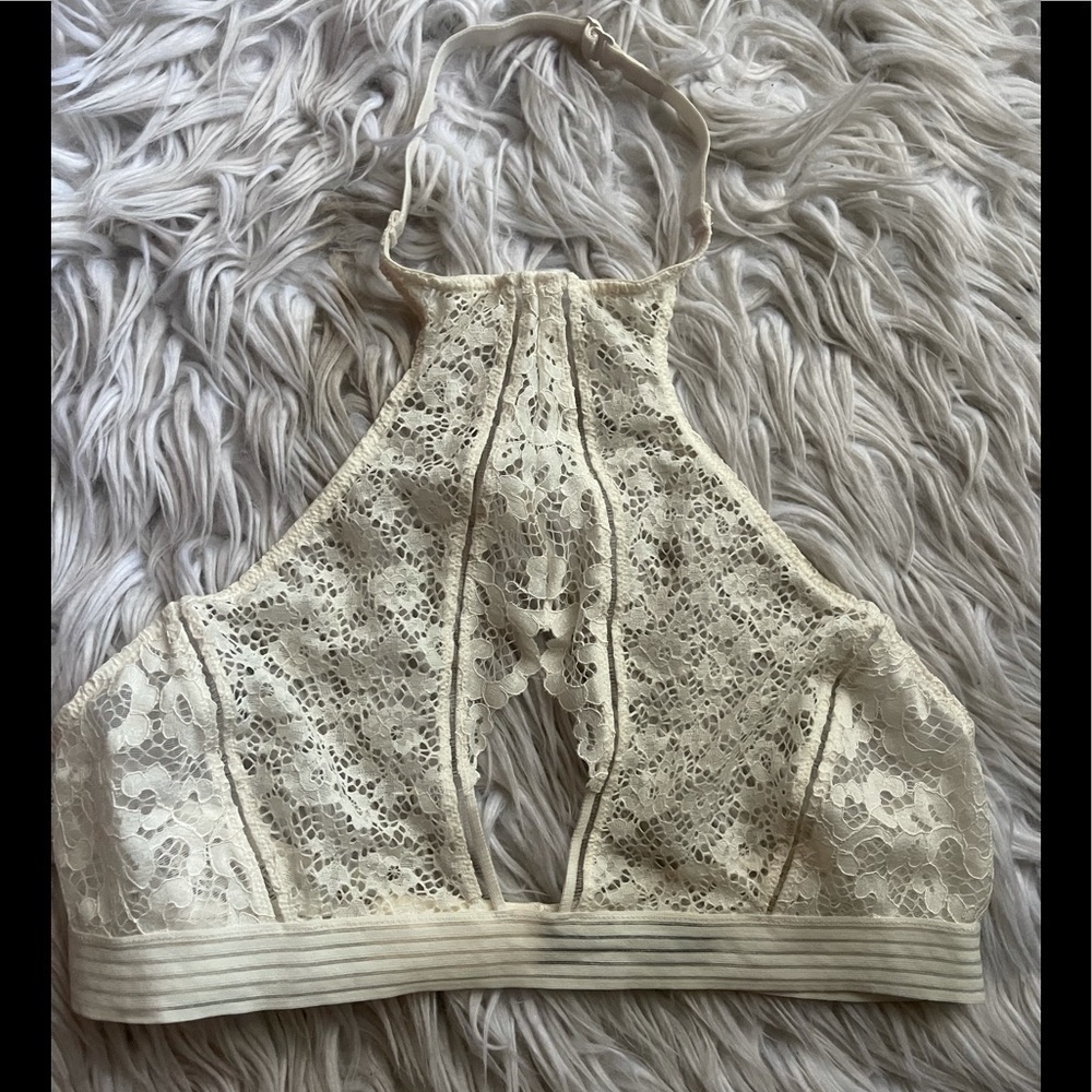 Victoria secret halter keyhole bralette XL